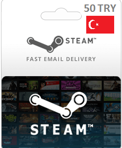 استیم ترکیه 50 لیر
