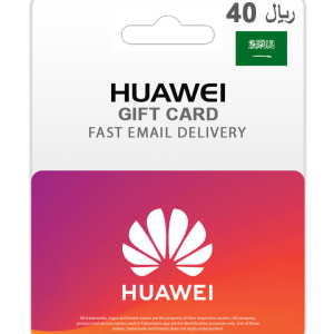 گیفت کارت هواوی 40 ریال عربستان