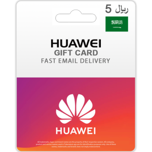 گیفت کارت هواوی 5 ریال عربستان