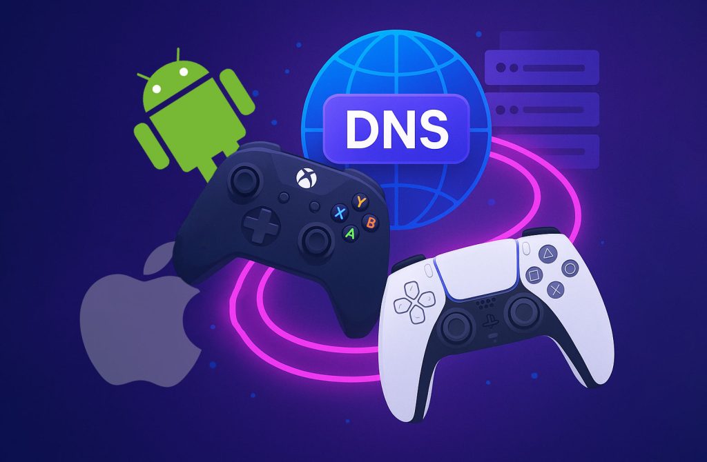 چطوری در اندروید و آیفون DNS بزنیم؟
